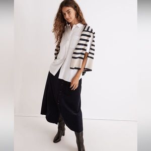 MADEWELL Dolman Button up Shirt size S